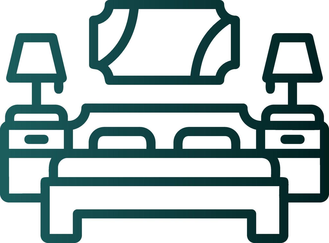 Bedroom Vector Icon Design