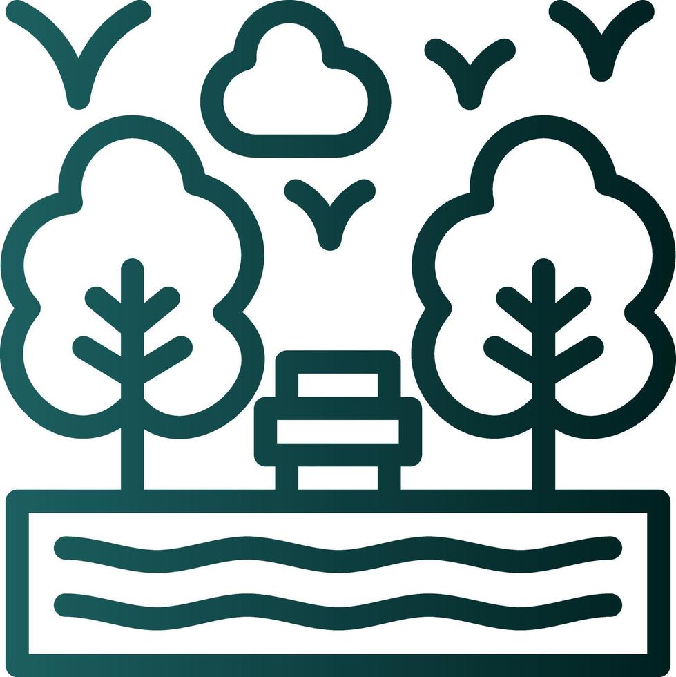 Outdoor Vector Icon Design