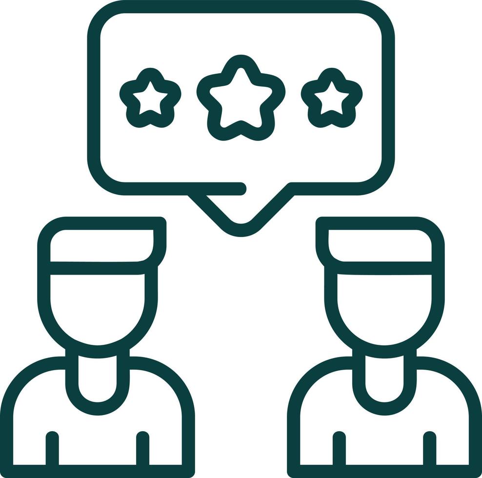 Rating Vector Icon Design