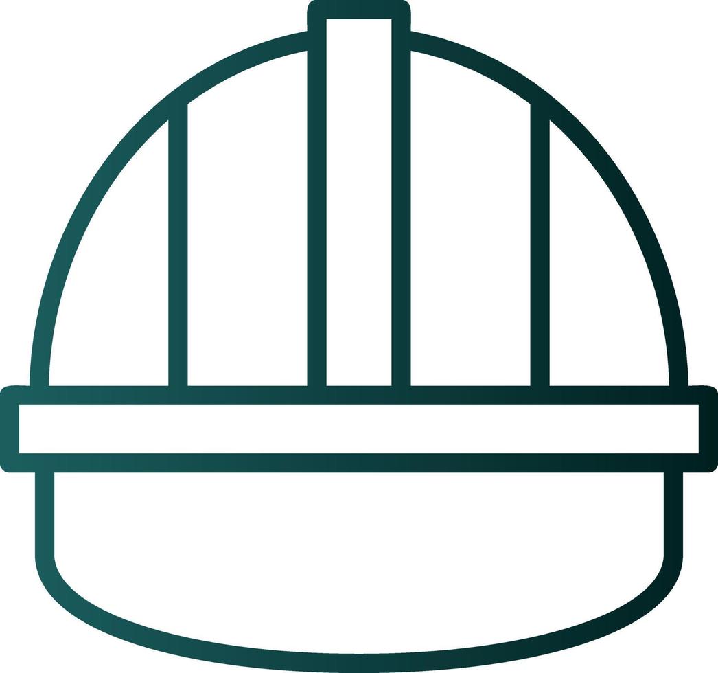 Hard Hat Vector Icon Design