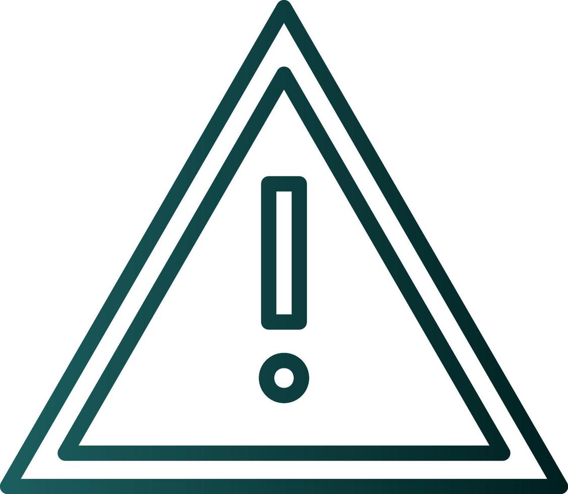 Exclamation Mark Vector Icon Design