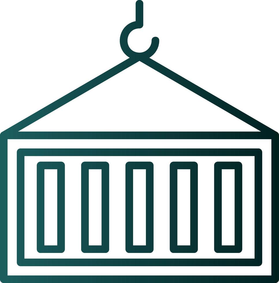 Container Vector Icon Design