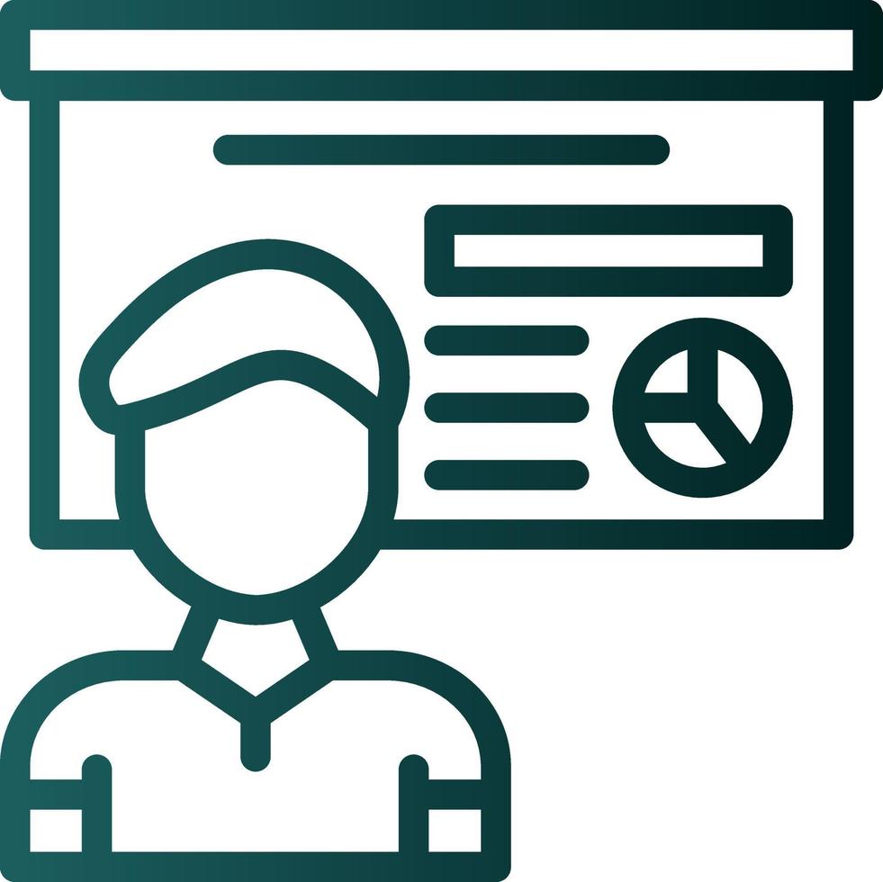 Lecture Vector Icon Design
