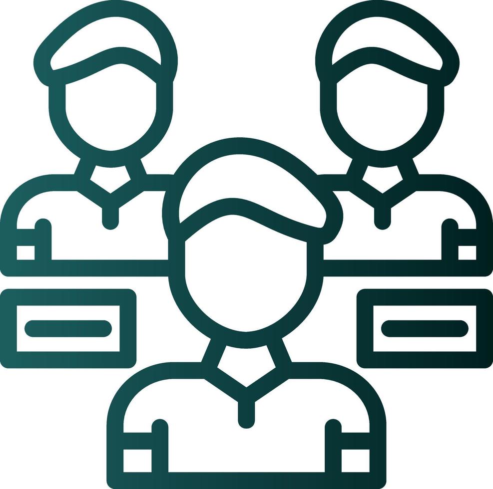 Audience Vector Icon Design