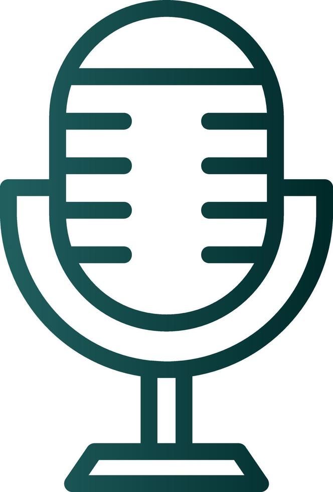 Mike Vector Icon Design