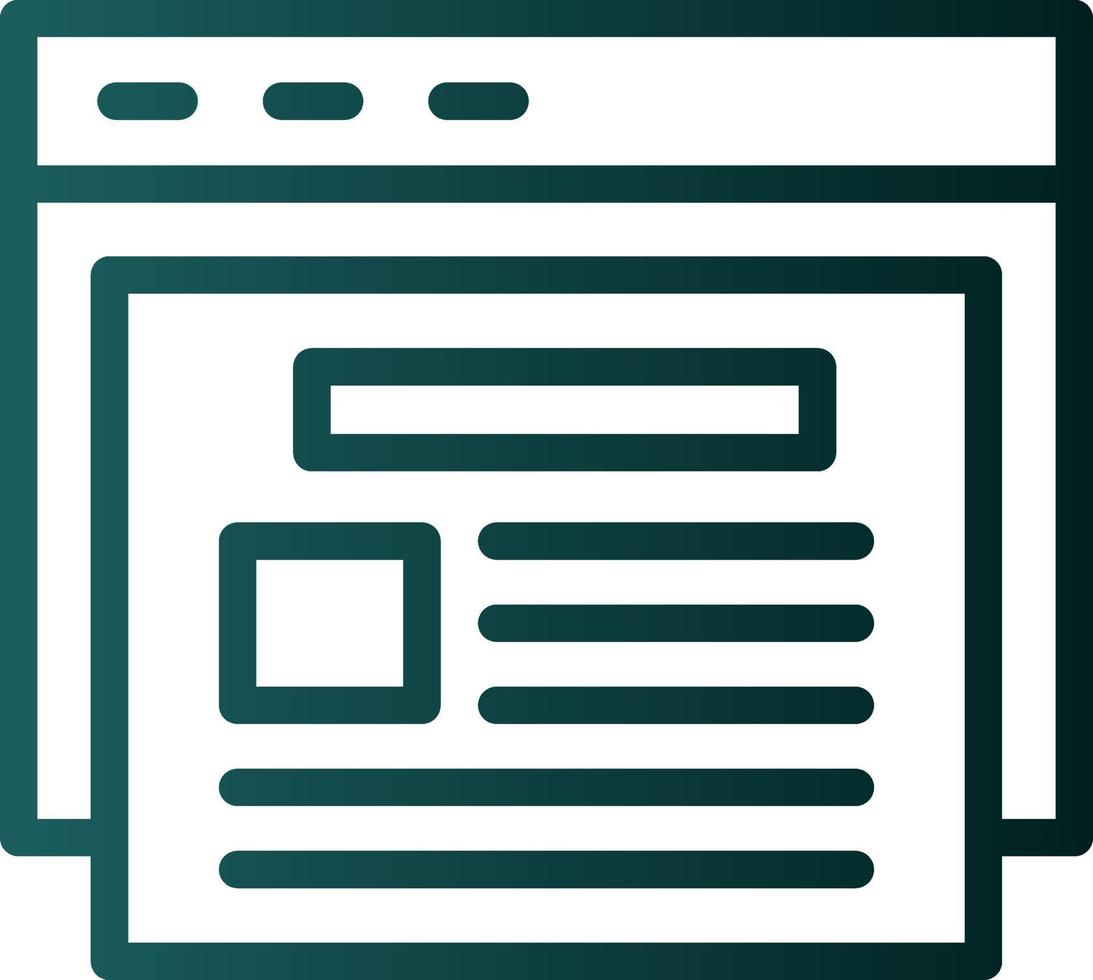 News Feed Vector Icon Design