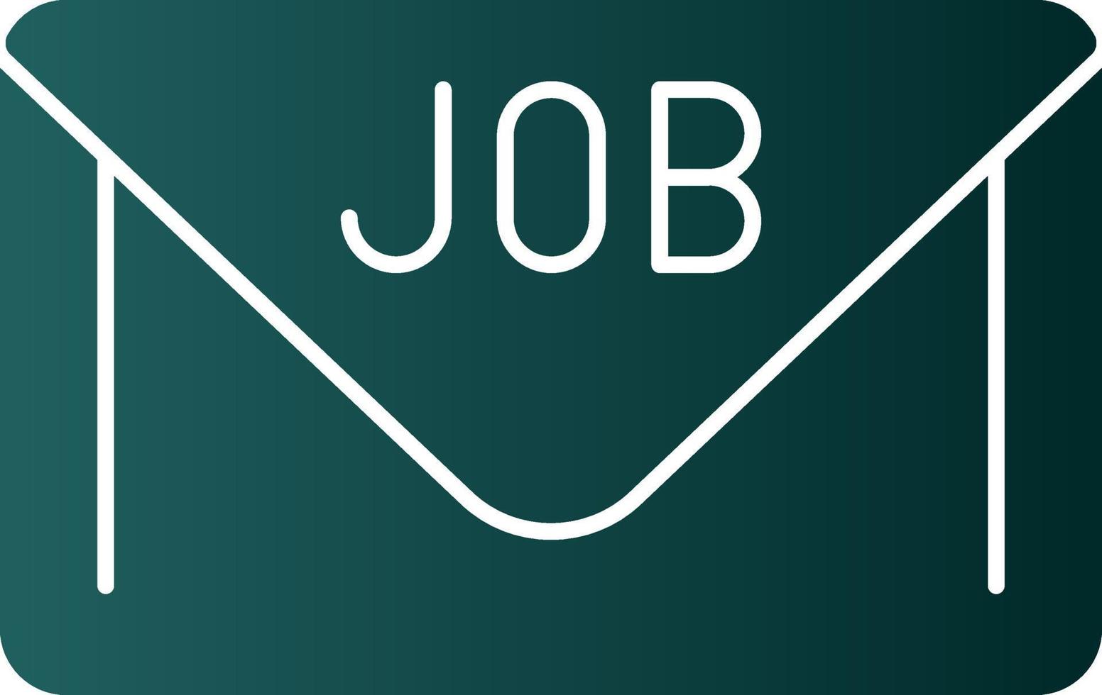 Job Latter Vector Icon Design
