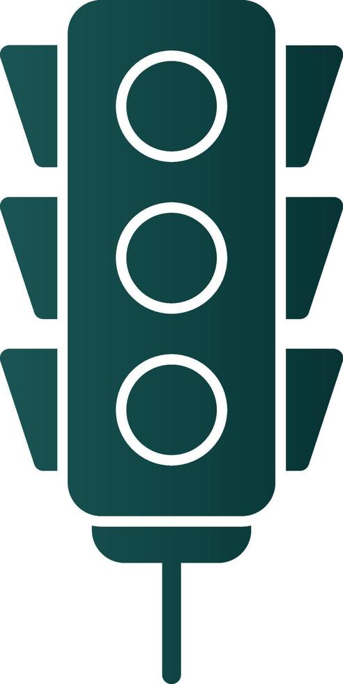 Traffic Lights Vector Icon Design