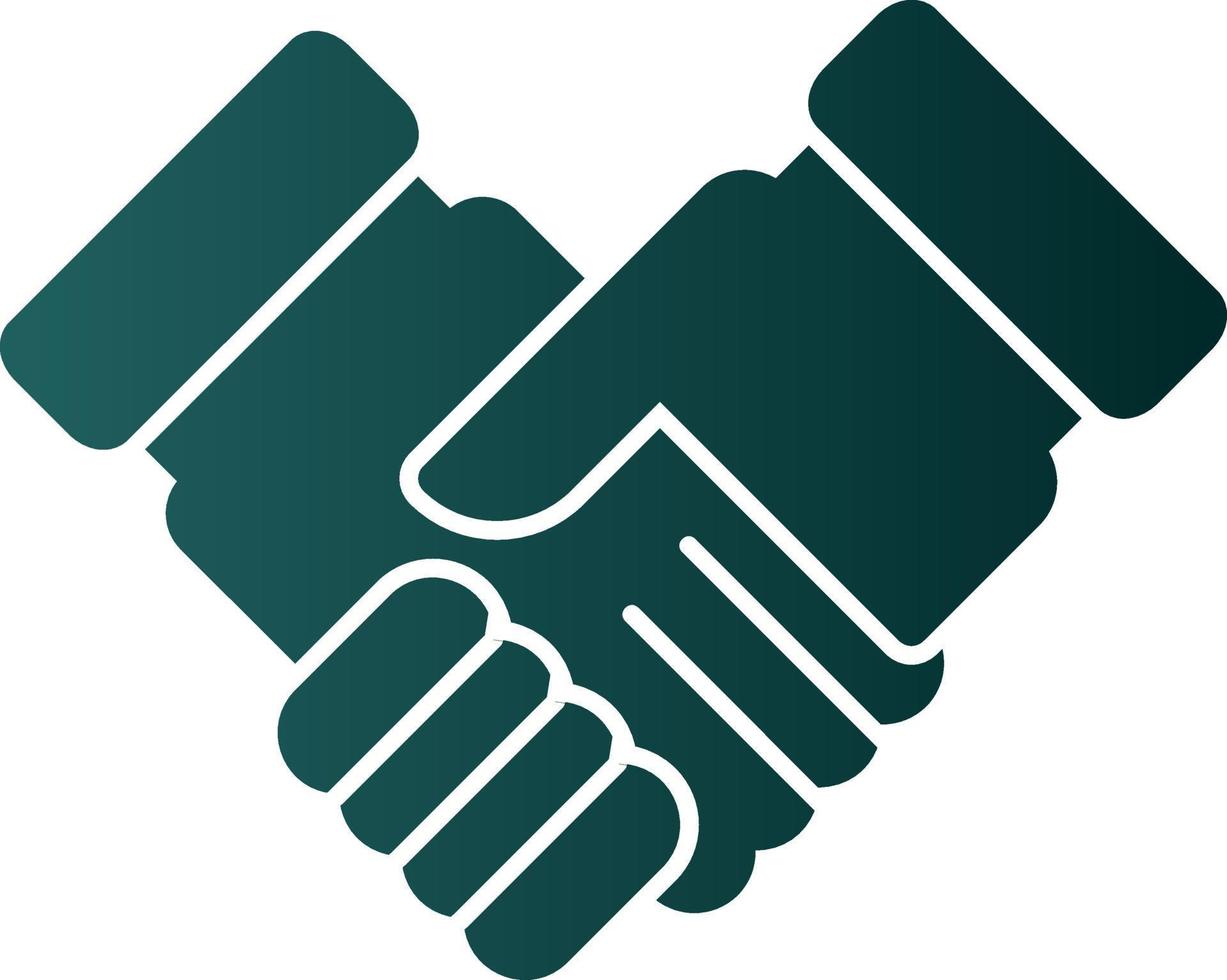 Handshake Vector Icon Design
