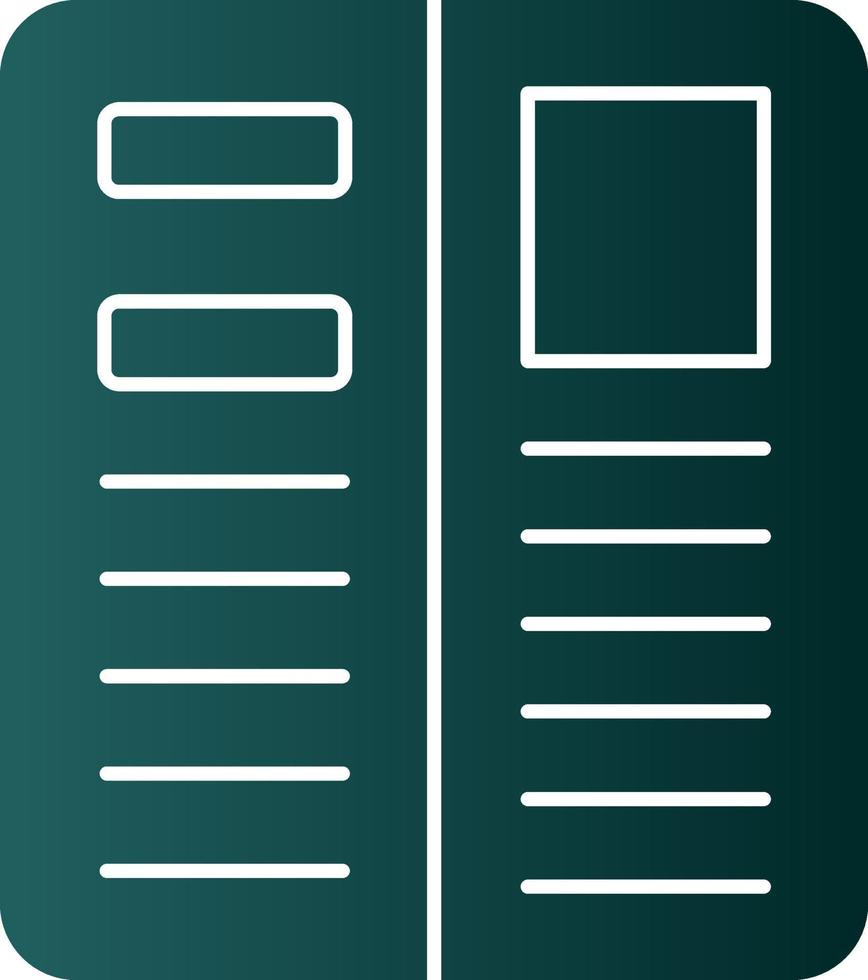 Curriculum Vector Icon Design