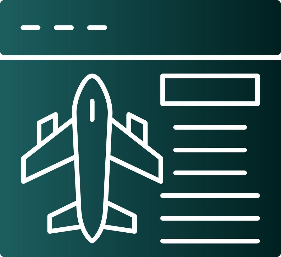 Booking Vector Icon Design