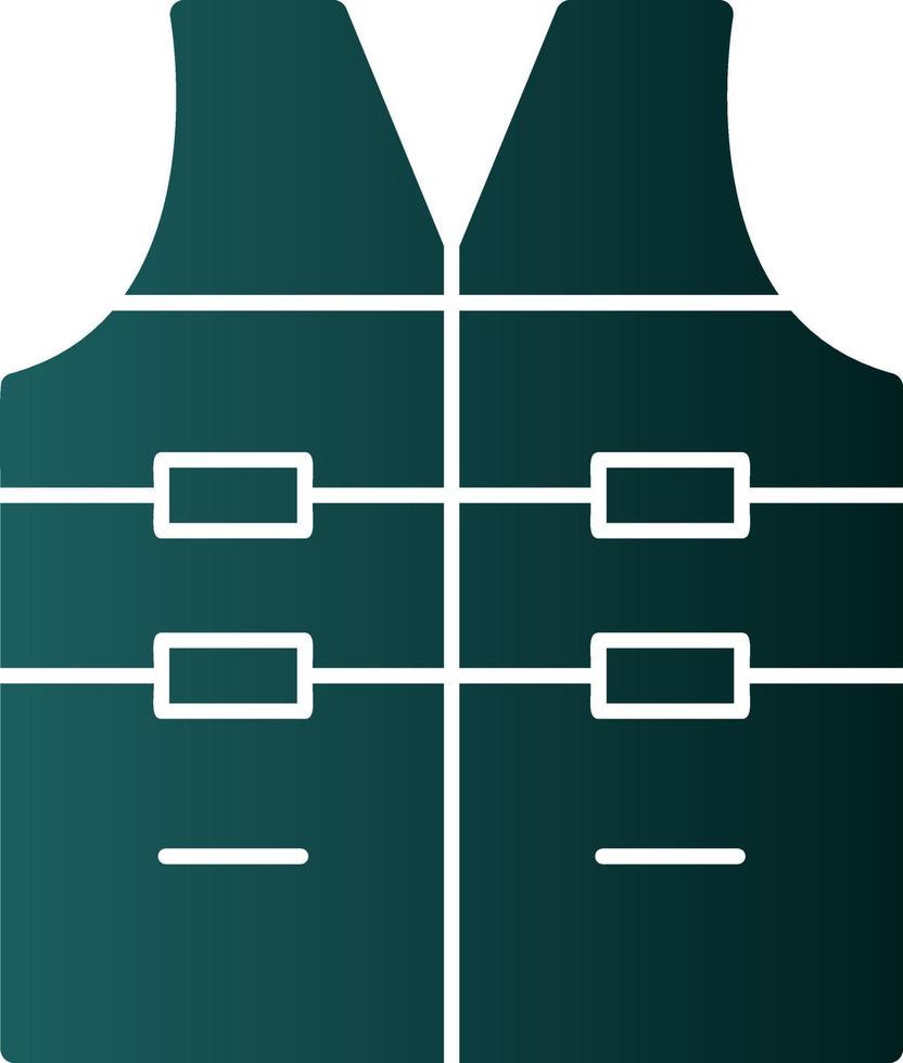 Life Vest Vector Icon Design