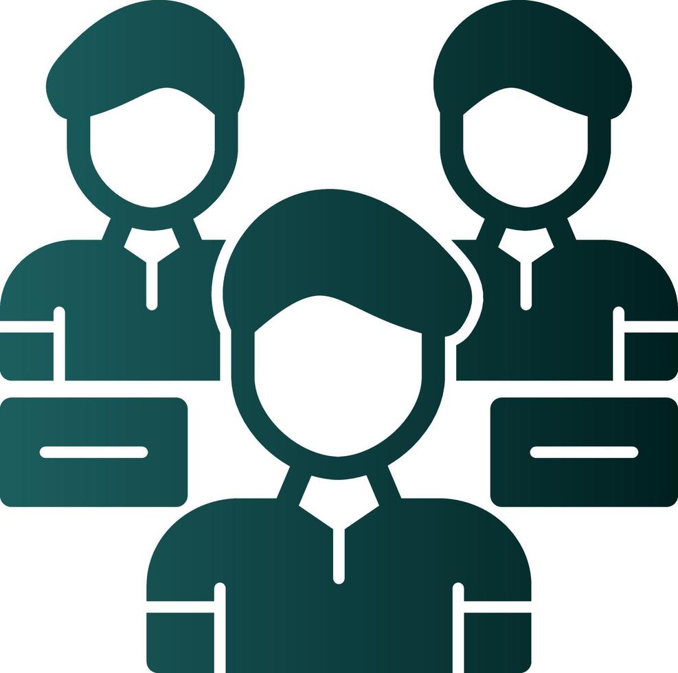 Audience Vector Icon Design