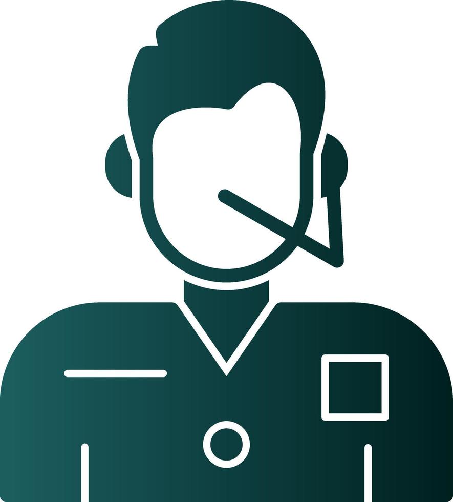 Customer Service Vector Icon Design