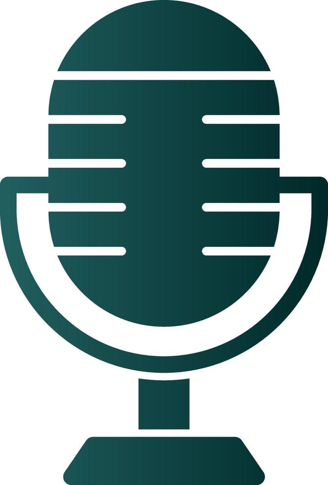 Mike Vector Icon Design