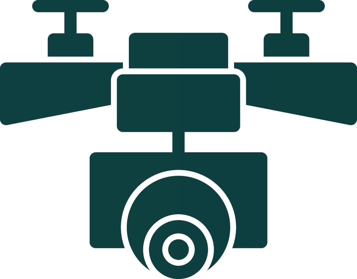 Drone Vector Icon Design