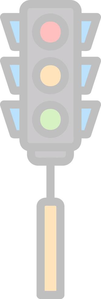Traffic Lights Vector Icon Design