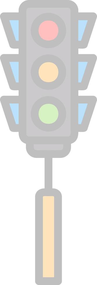 Traffic Lights Vector Icon Design