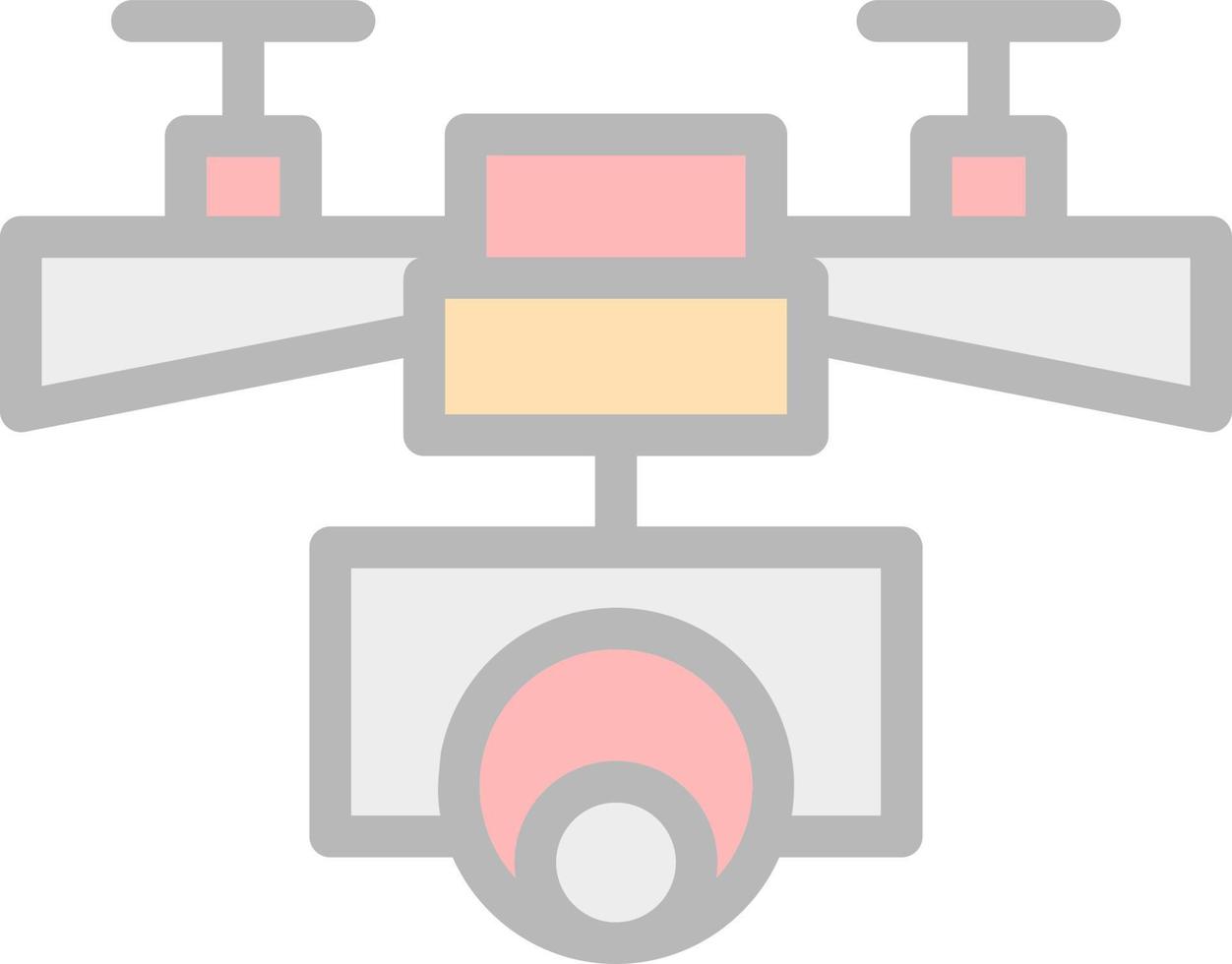 Drone Vector Icon Design