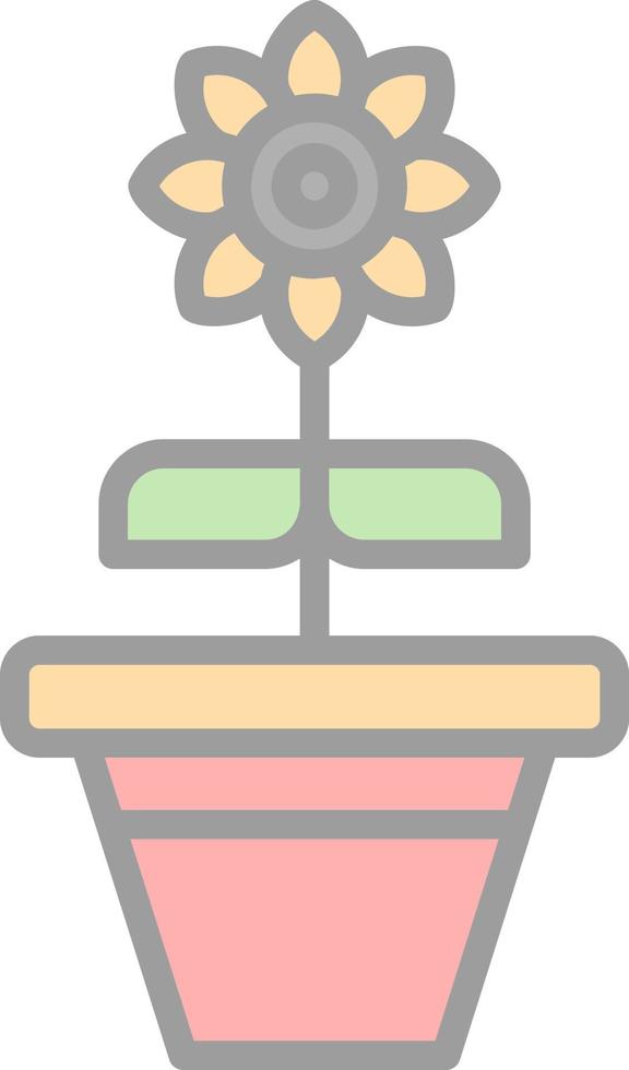 diseño de icono de vector de planta