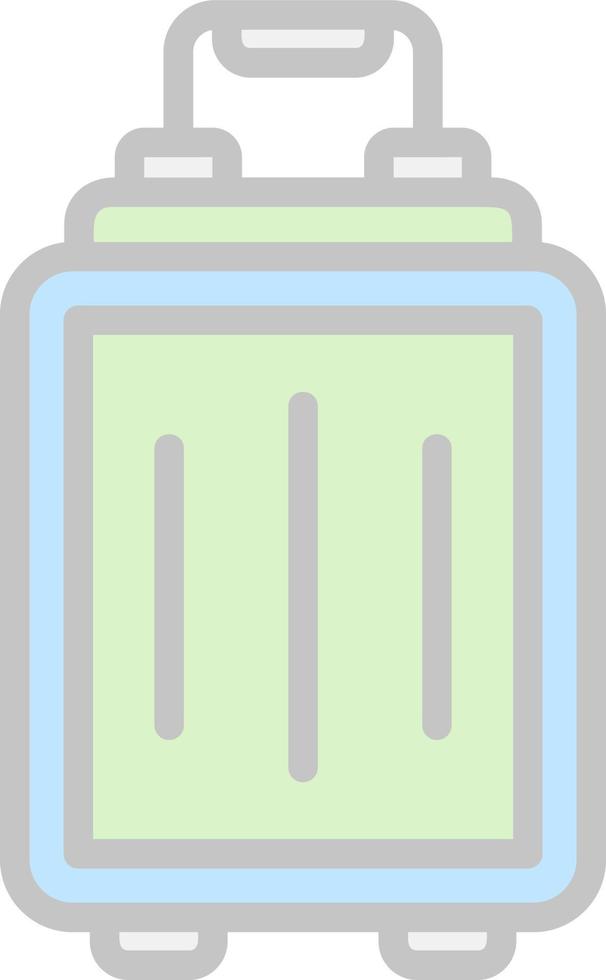 Luggage Vector Icon Design