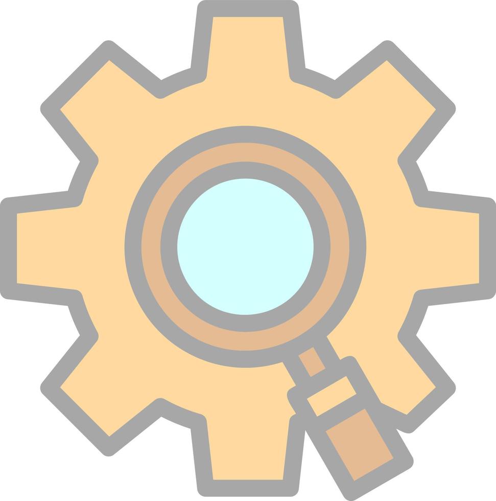 Search Engine Vector Icon Design