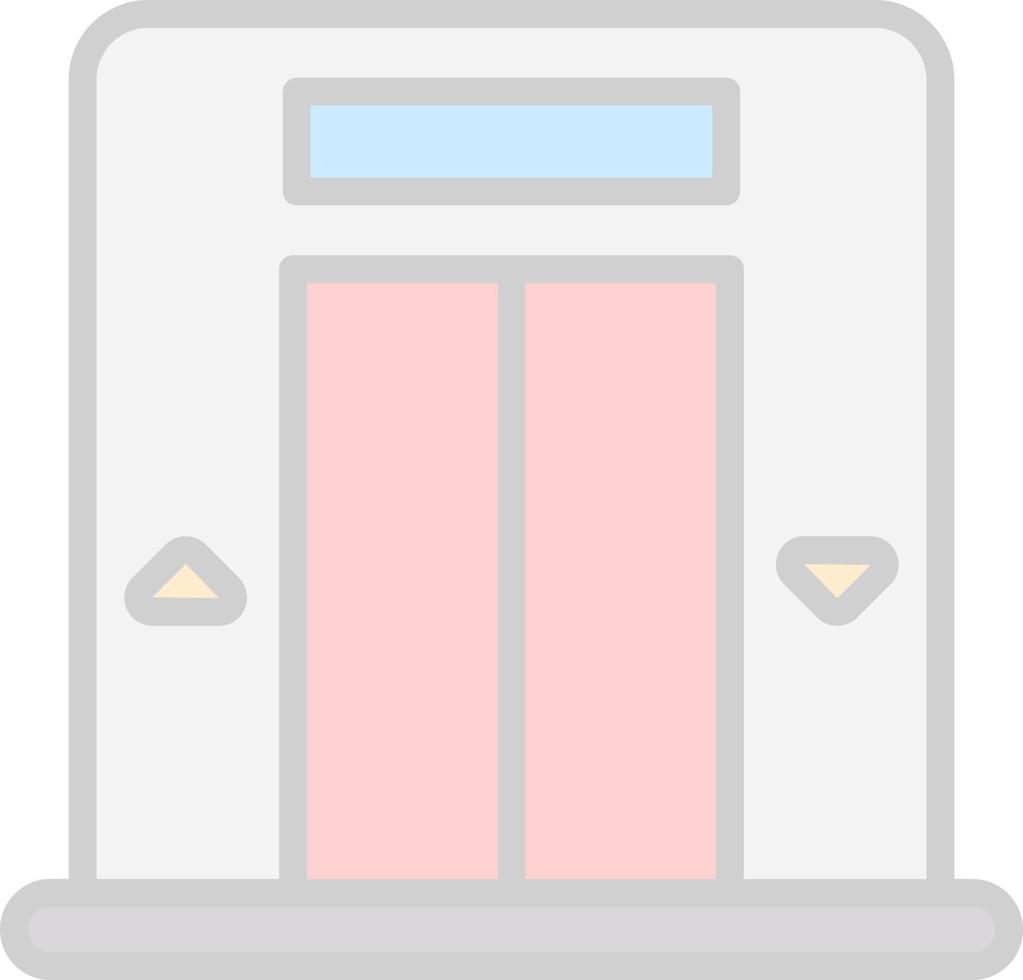 Elevator Vector Icon Design