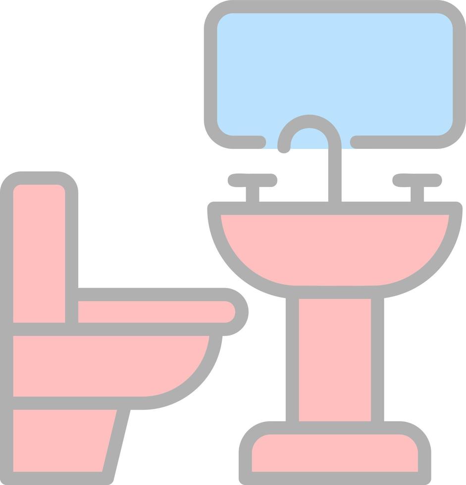 Toilet Vector Icon Design