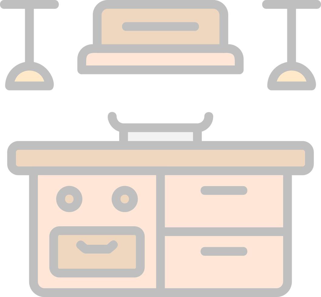 Kitchen Vector Icon Design