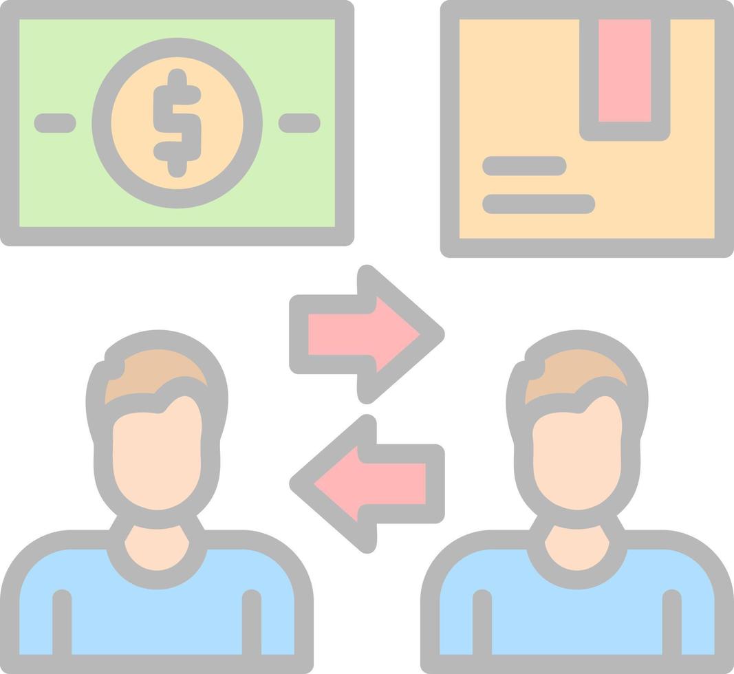 Payment On Delivery Vector Icon Design