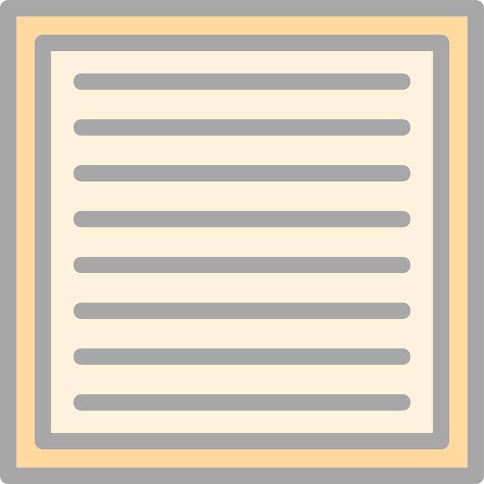 Justify Vector Icon Design