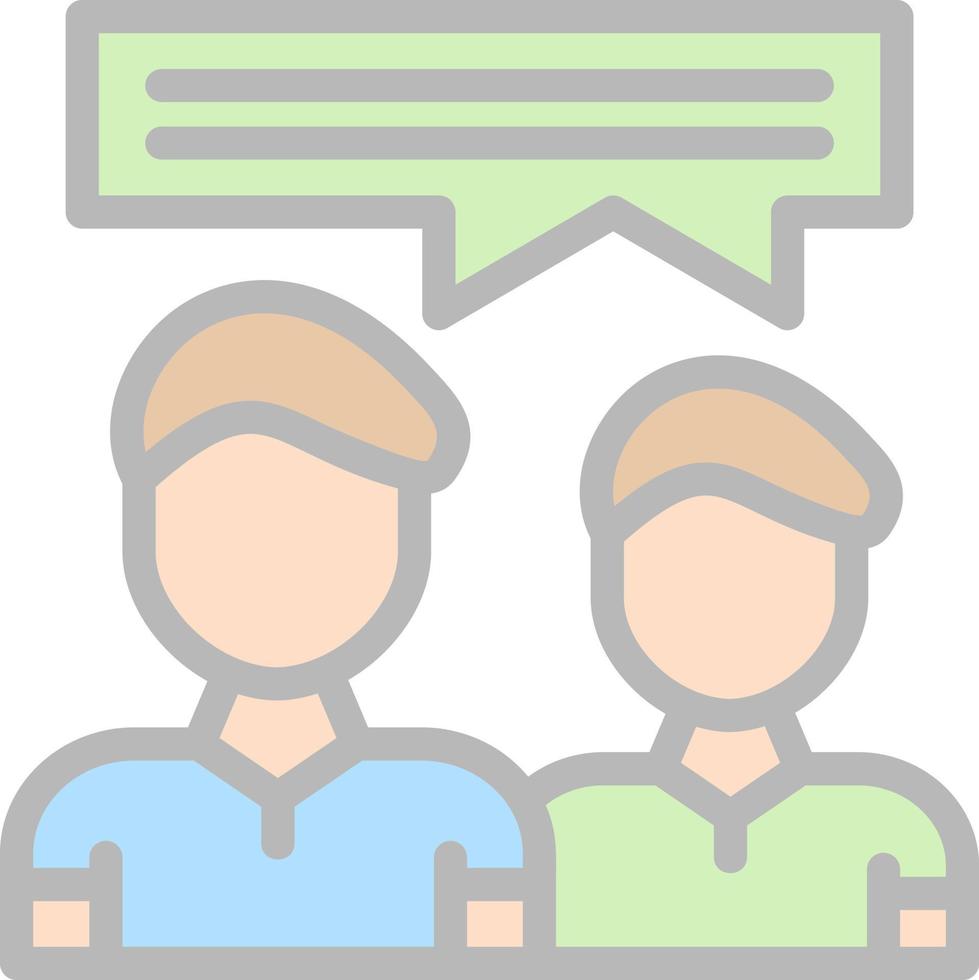 Collaboration Vector Icon Design