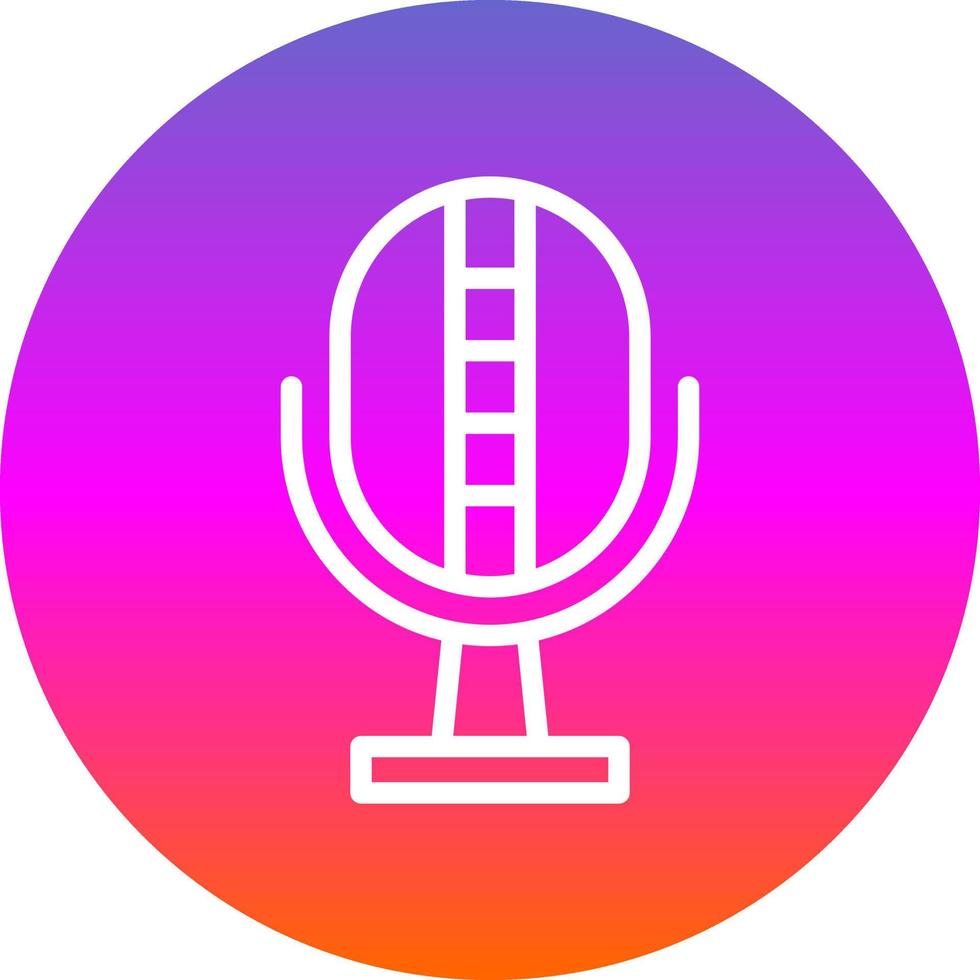 Microphone Vector Icon Design