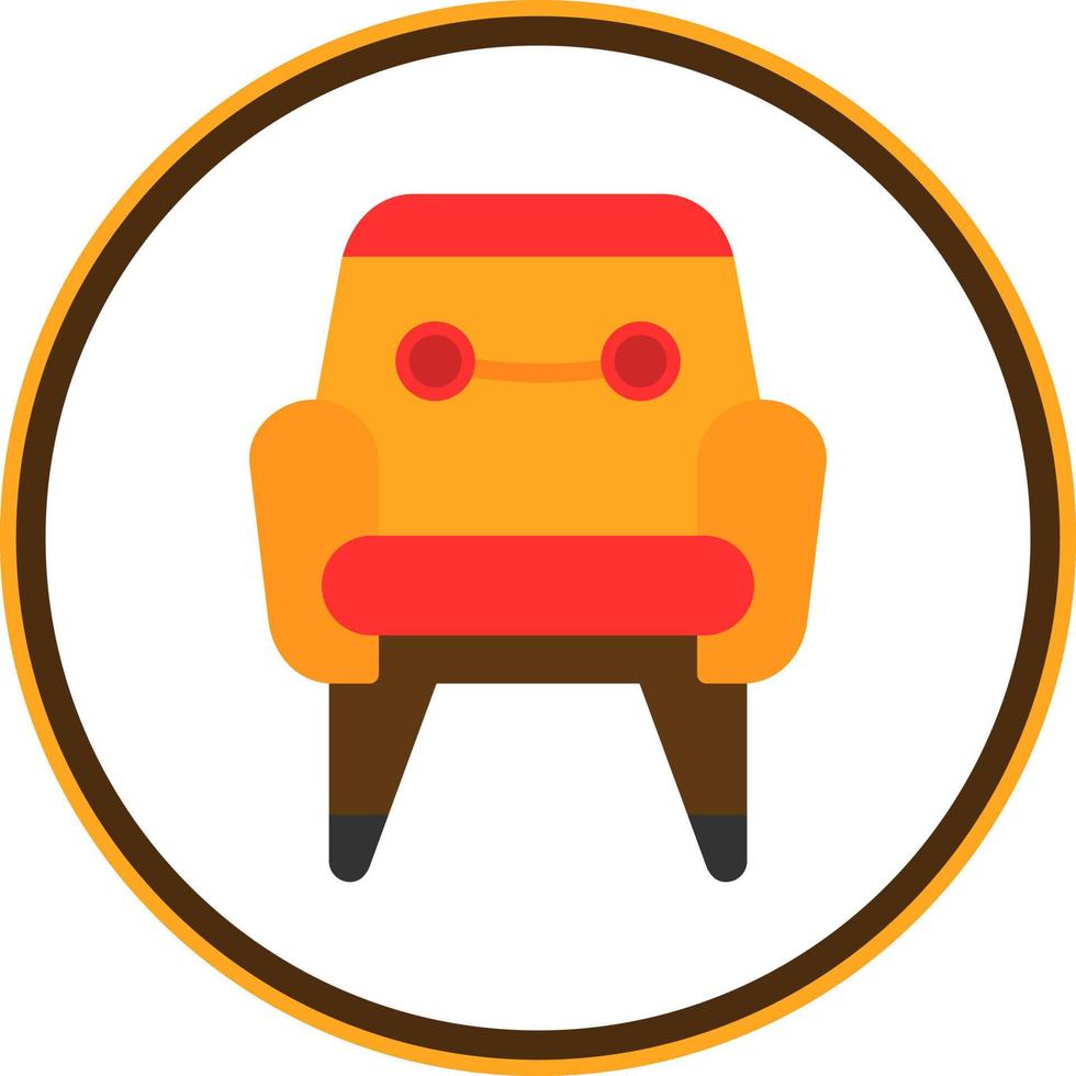 Chair Vector Icon Design