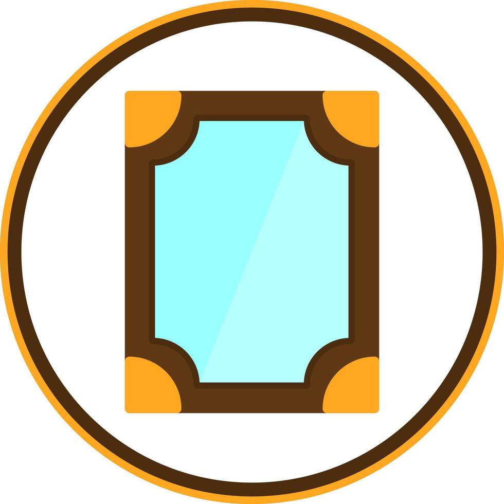 Mirror Vector Icon Design