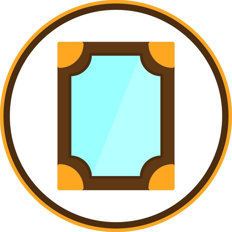 Mirror Vector Icon Design