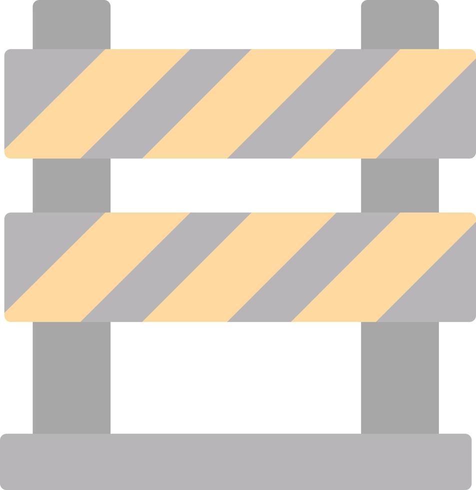 Barrier Vector Icon Design