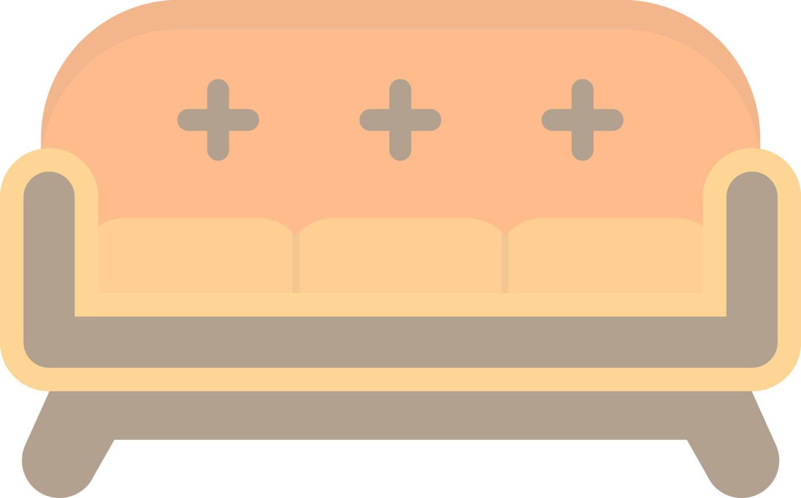 Sofa Vector Icon Design