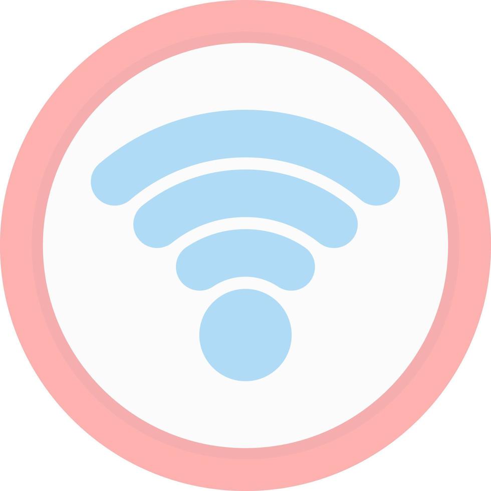 Wifi Signal Vector Icon Design