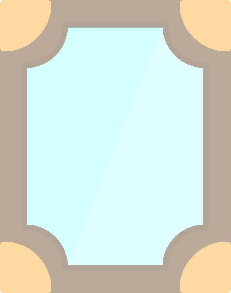 Mirror Vector Icon Design