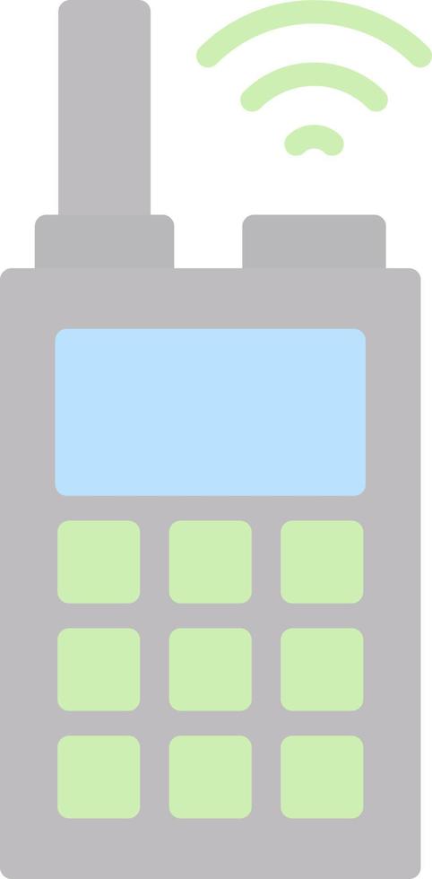 Walkie Talkie Vector Icon Design
