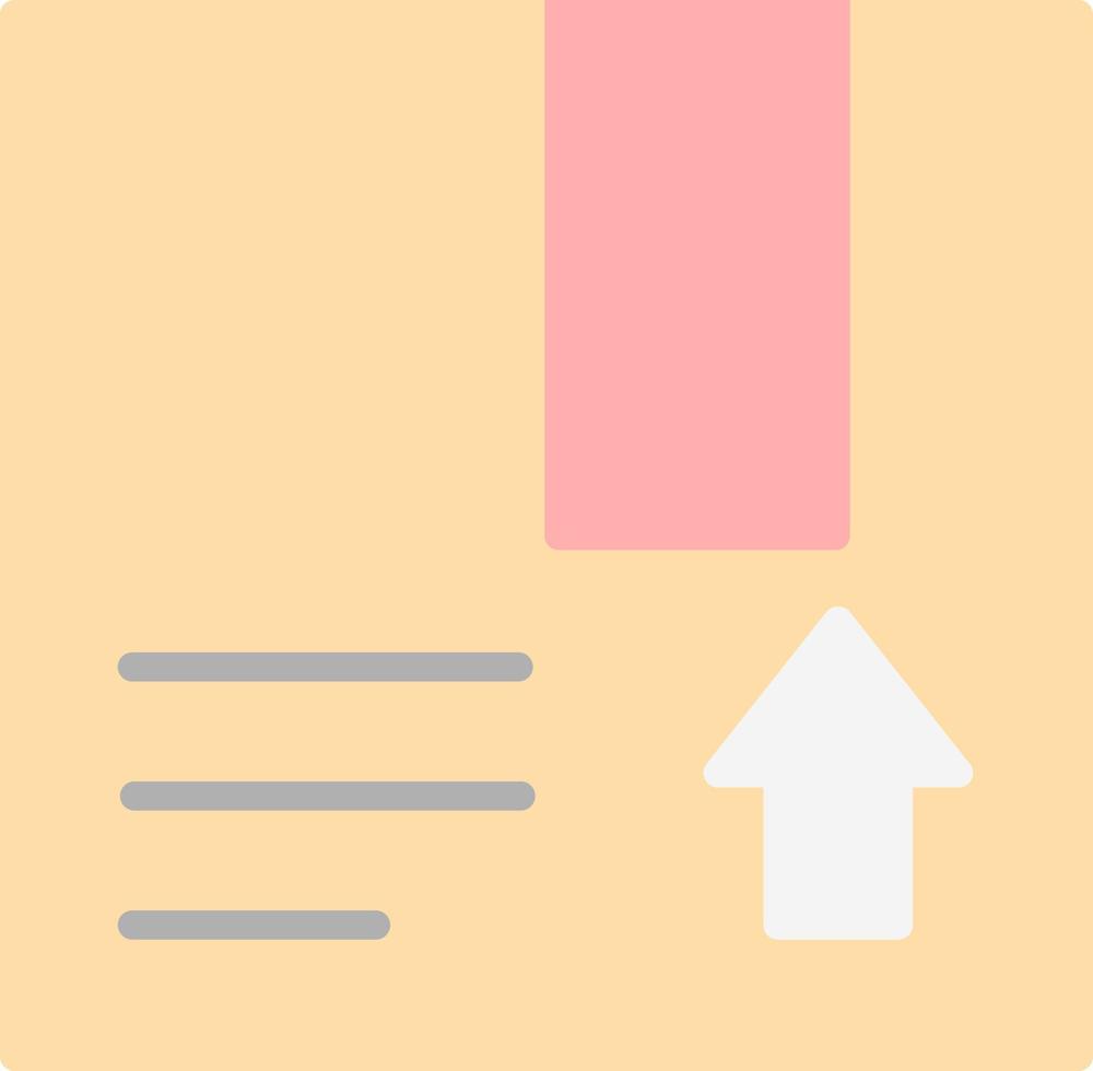 Delivery Box Vector Icon Design