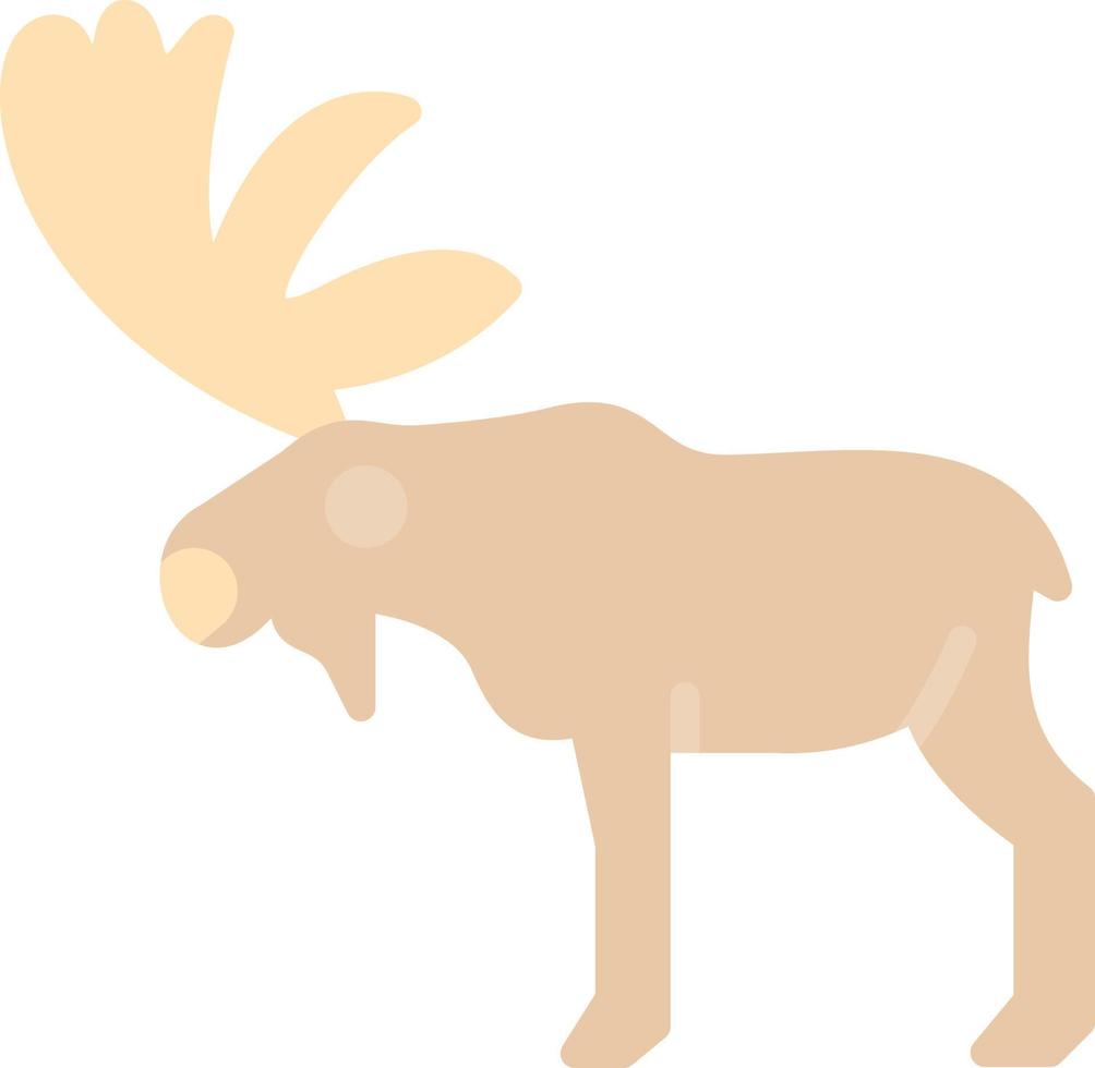 diseño de icono de vector de alces