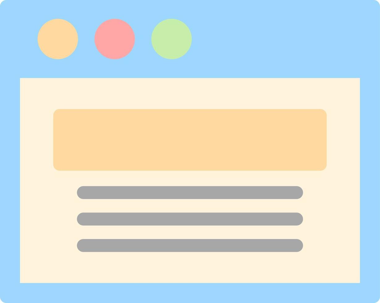 WEb Page Vector Icon Design