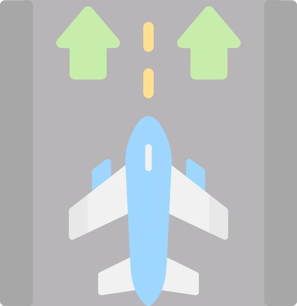 Runway Vector Icon Design