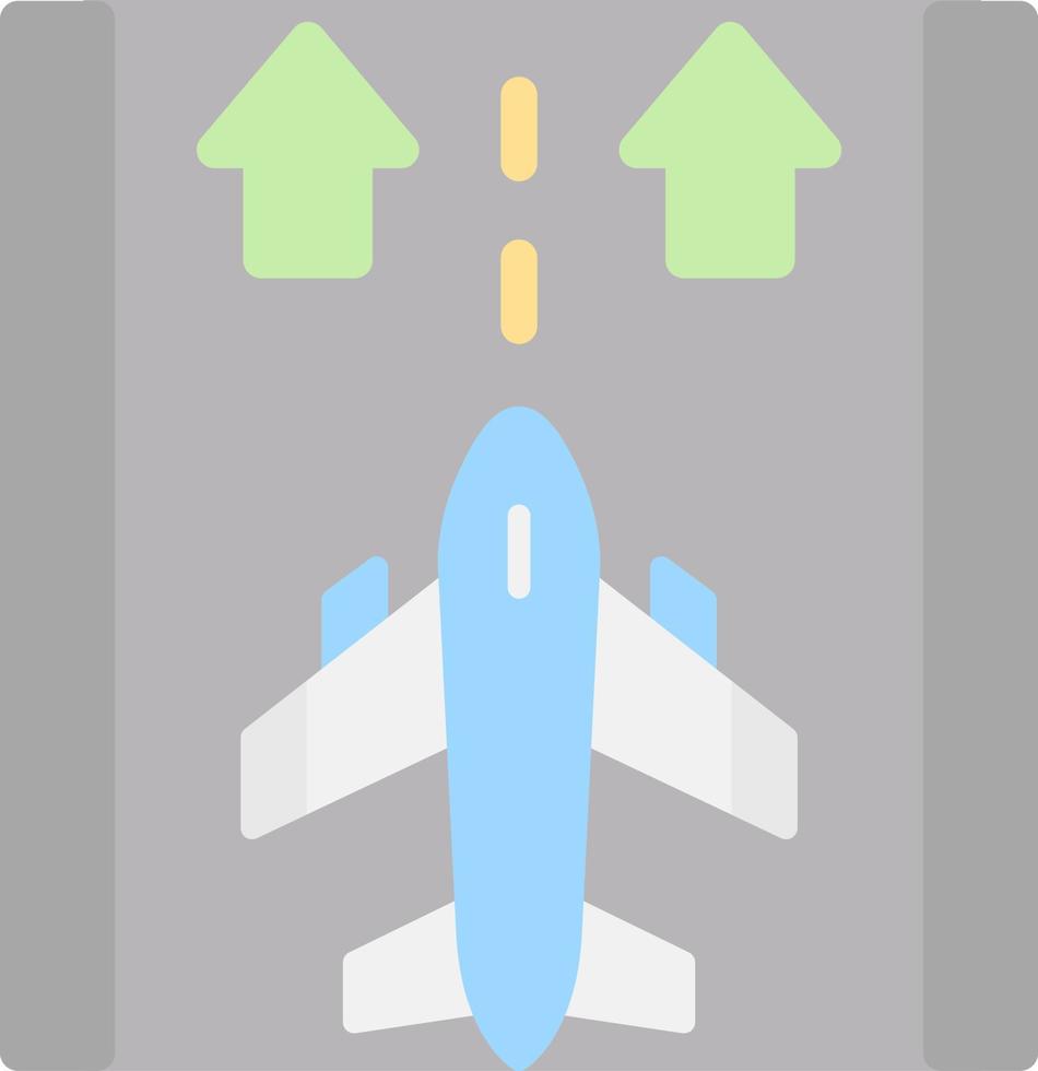 Runway Vector Icon Design