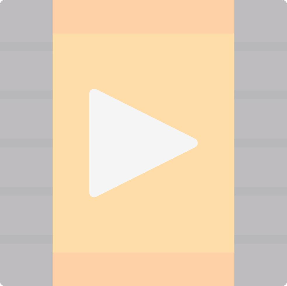 Video Vector Icon Design