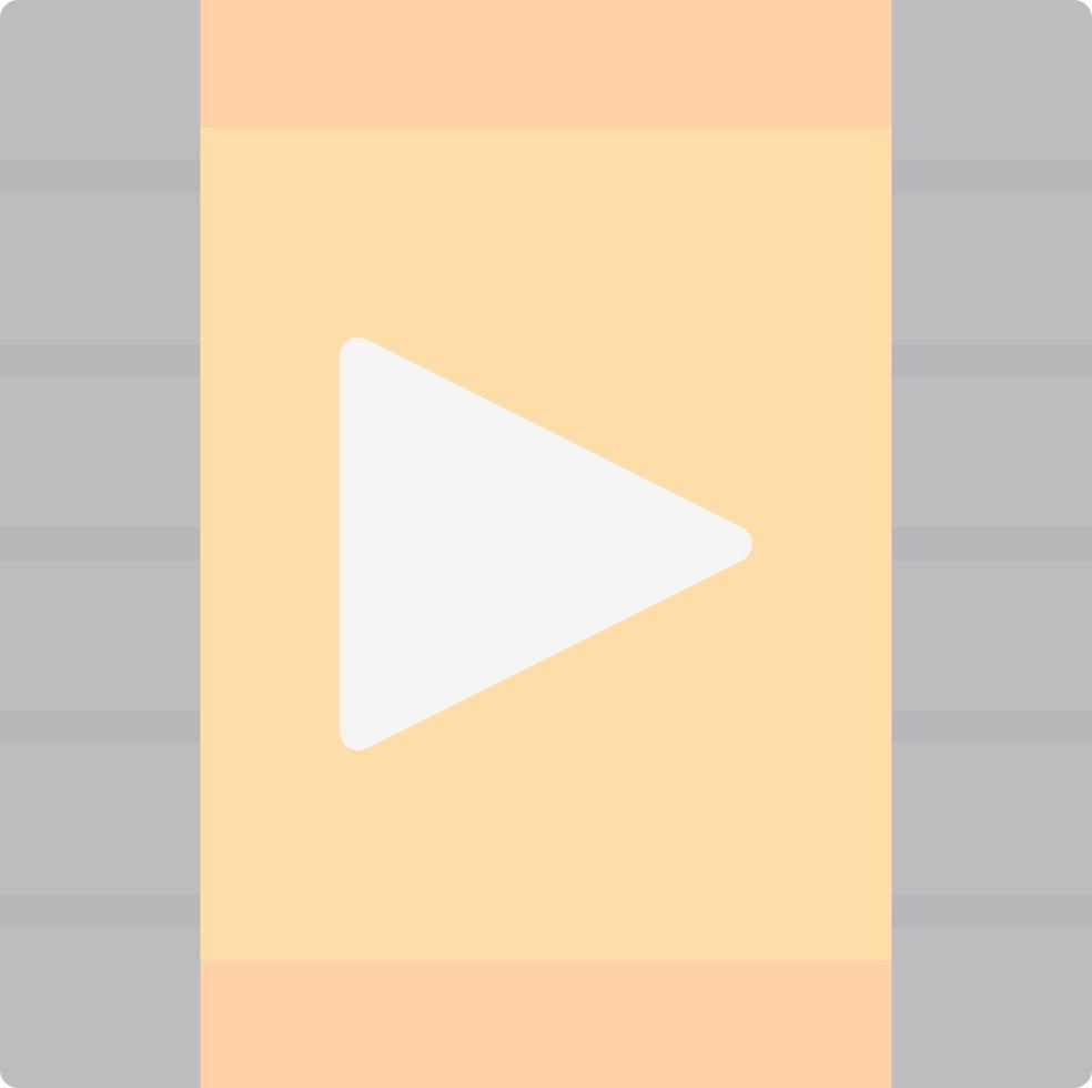 Video Vector Icon Design