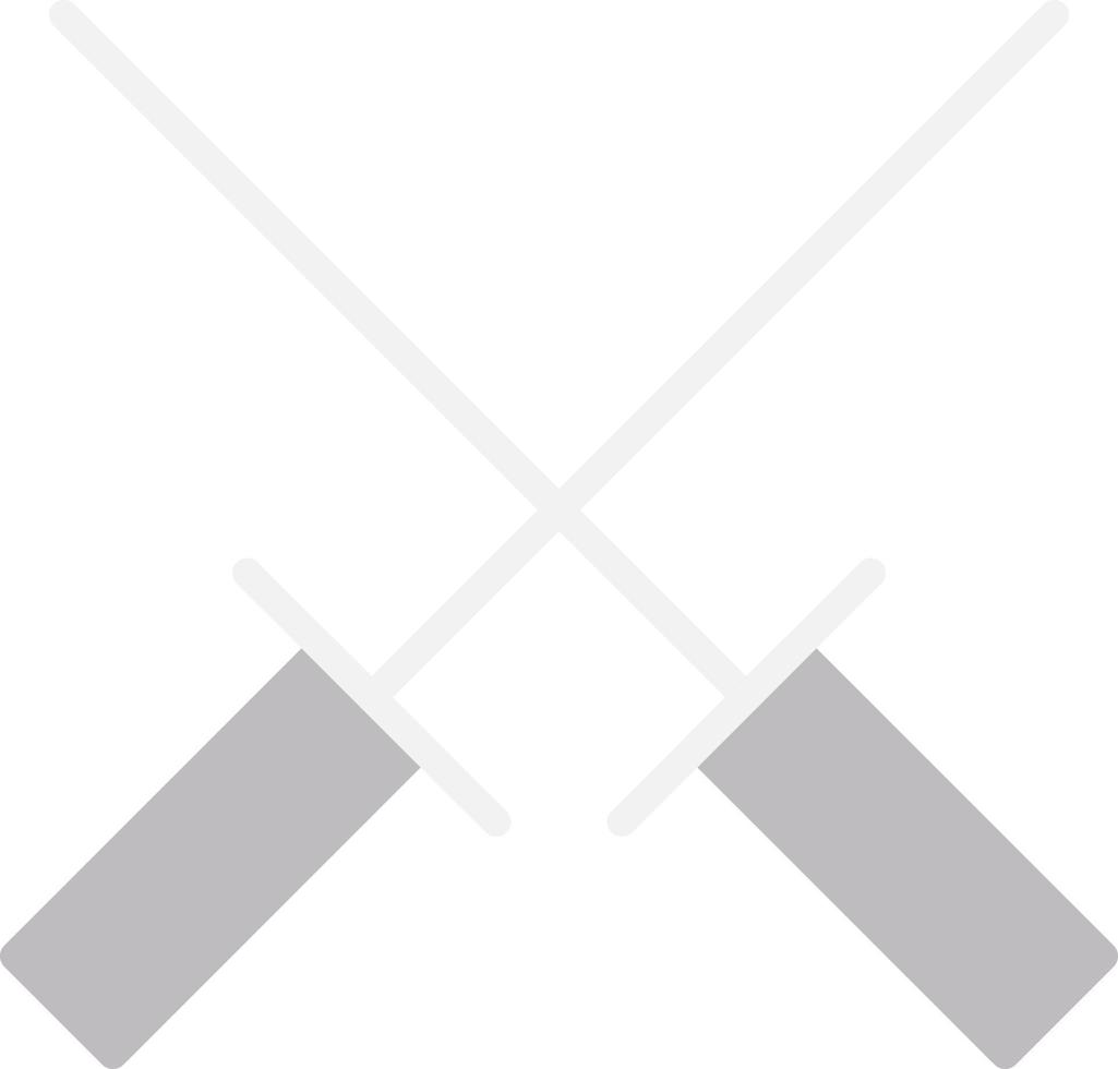 Fencing Vector Icon Design