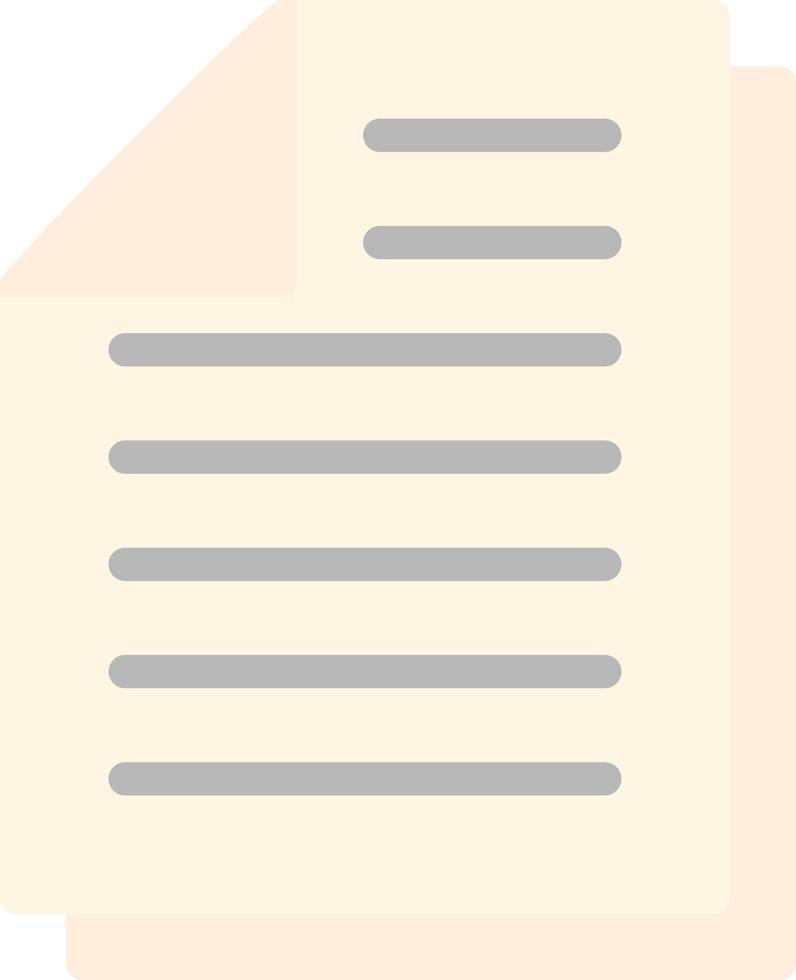 Document Vector Icon Design